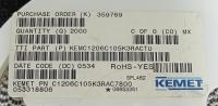 C1206C105K3RACTU